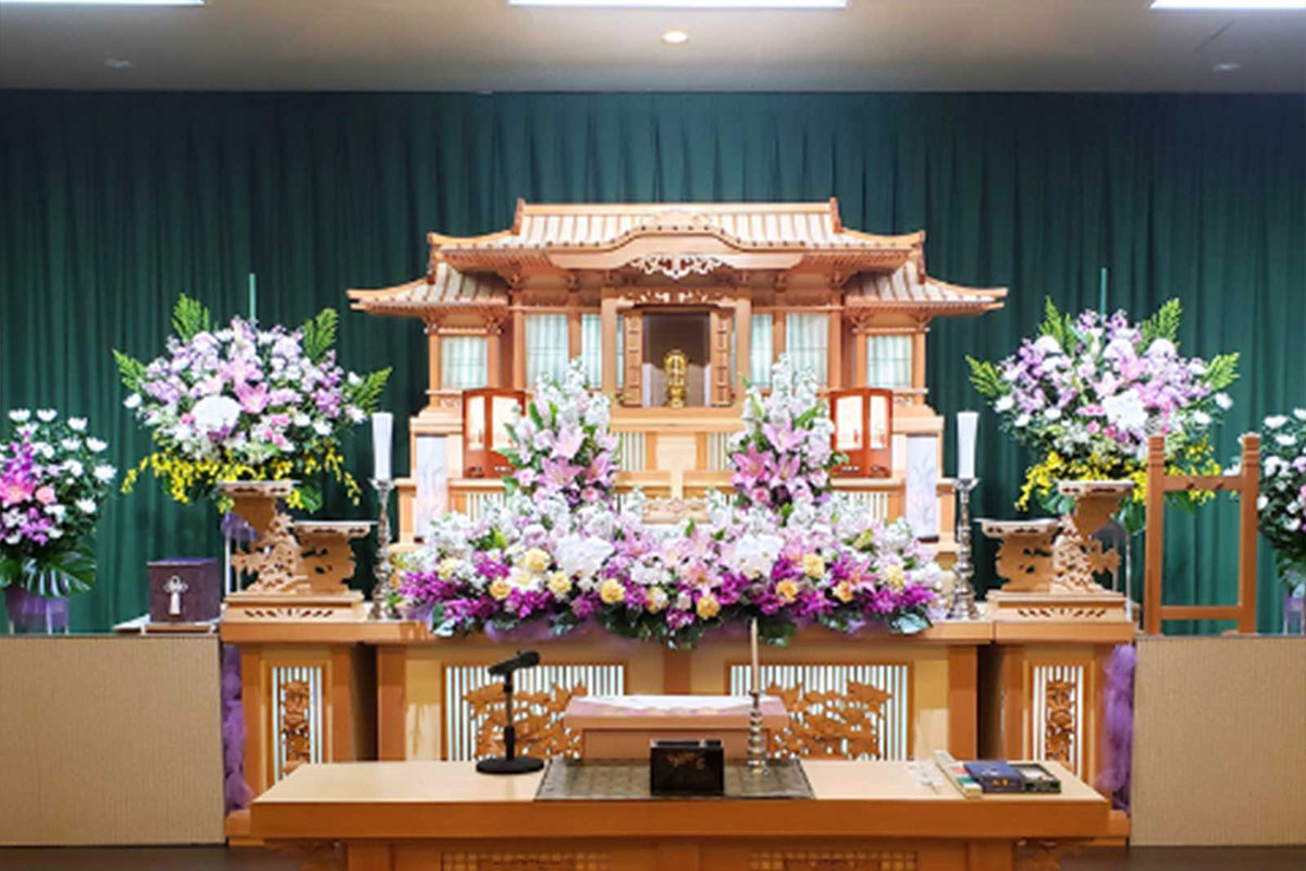 コミュニティーホール福山 祭壇