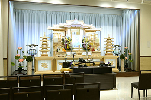 西舞鶴シティホール 祭壇