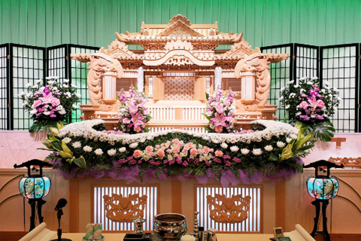 コミュニティーホール福山 祭壇