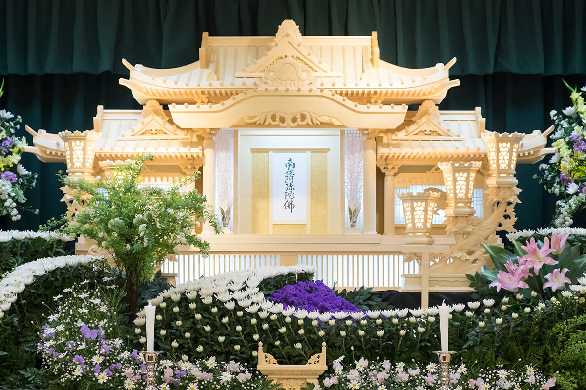 東山五条シティホール 祭壇