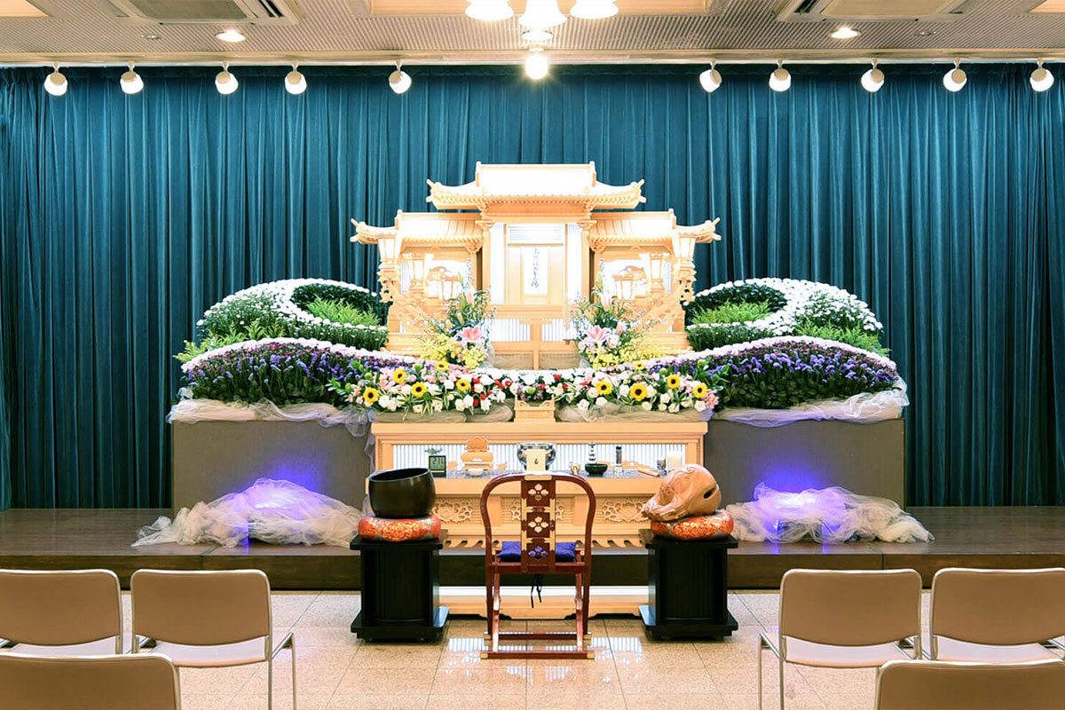 京丹波シティホール 祭壇