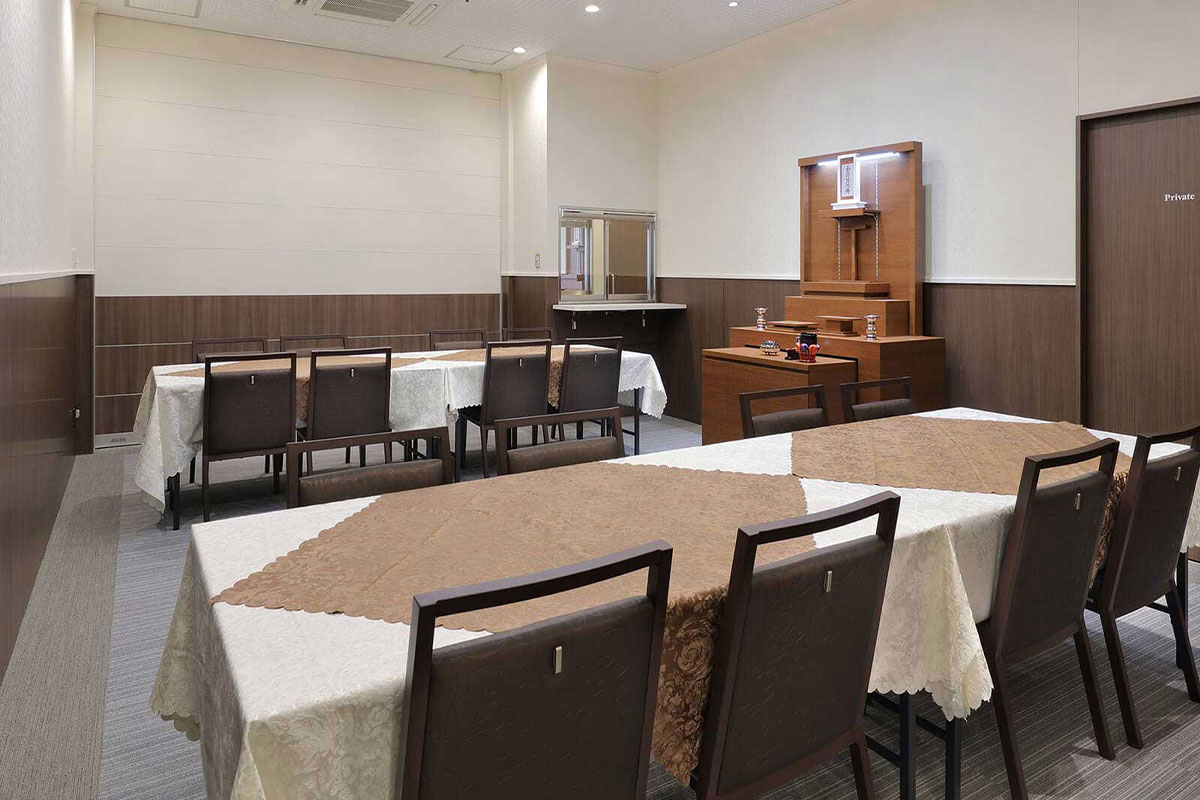 福知山前田シティホール 会食室