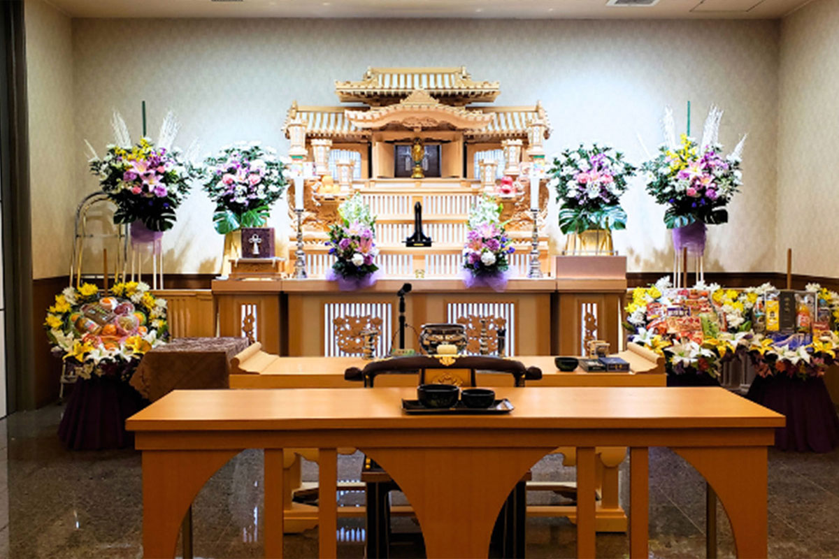 コミュニティーホール福山 祭壇