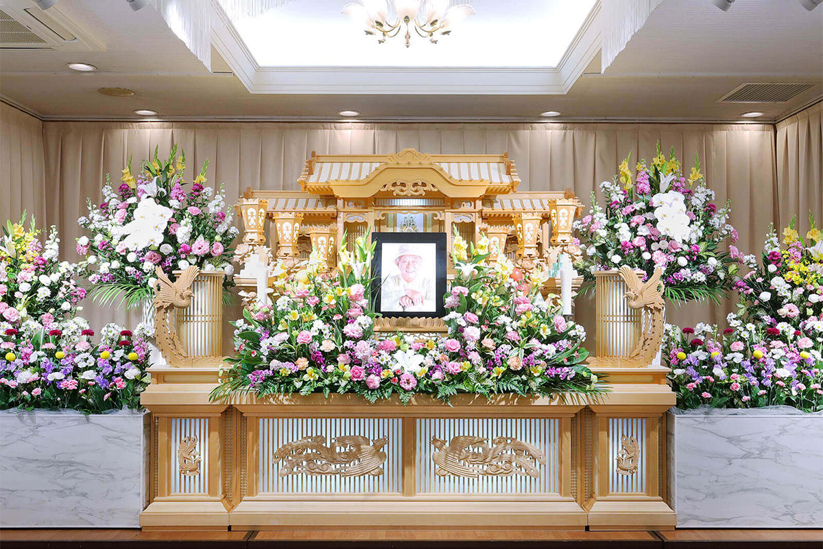 清輝橋シティホール 祭壇
