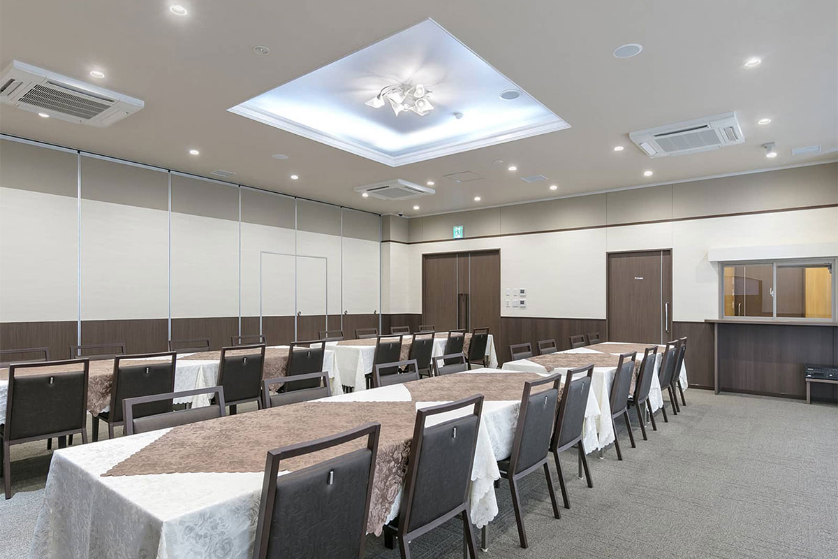 曙シティホール 会食室