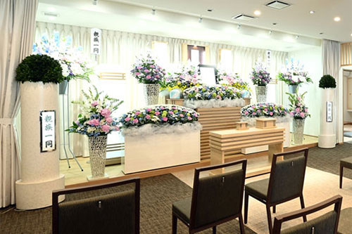 宇治家族葬ホール 式場2