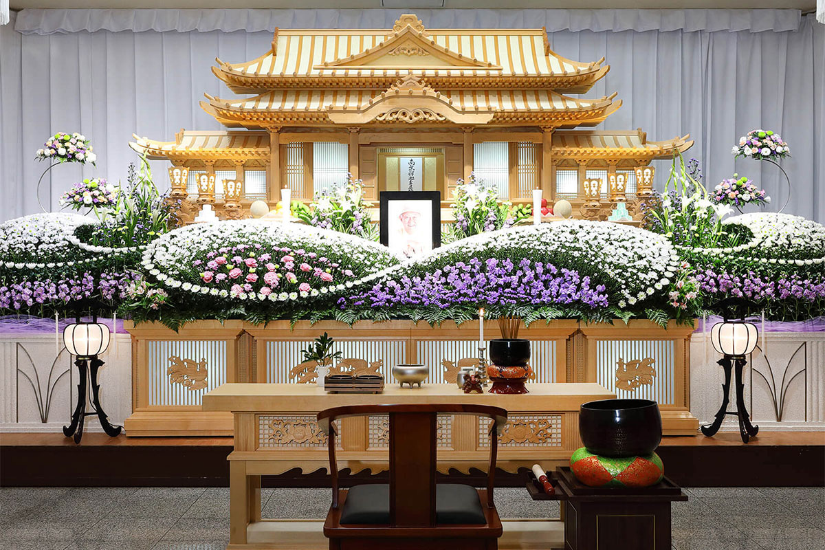 清輝橋シティホール 祭壇