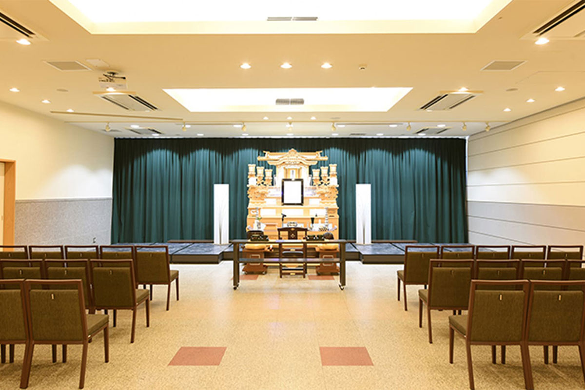 京田辺シティホール 祭壇
