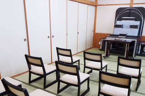福山神辺家族葬ホール 式場