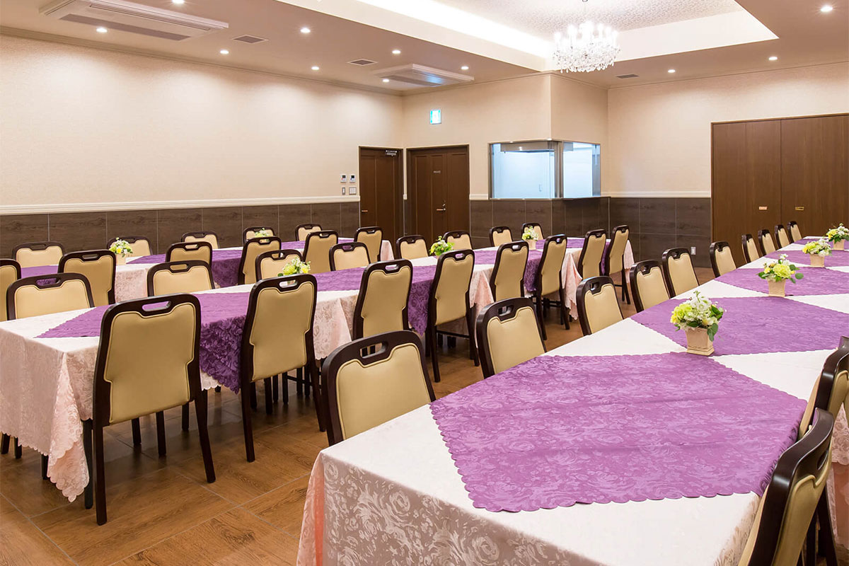 長岡京シティホール 会食室