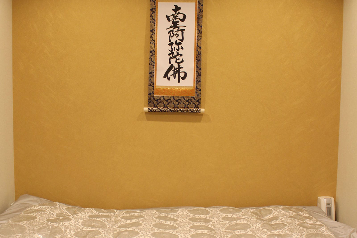 栗東家族葬ホール 安置室