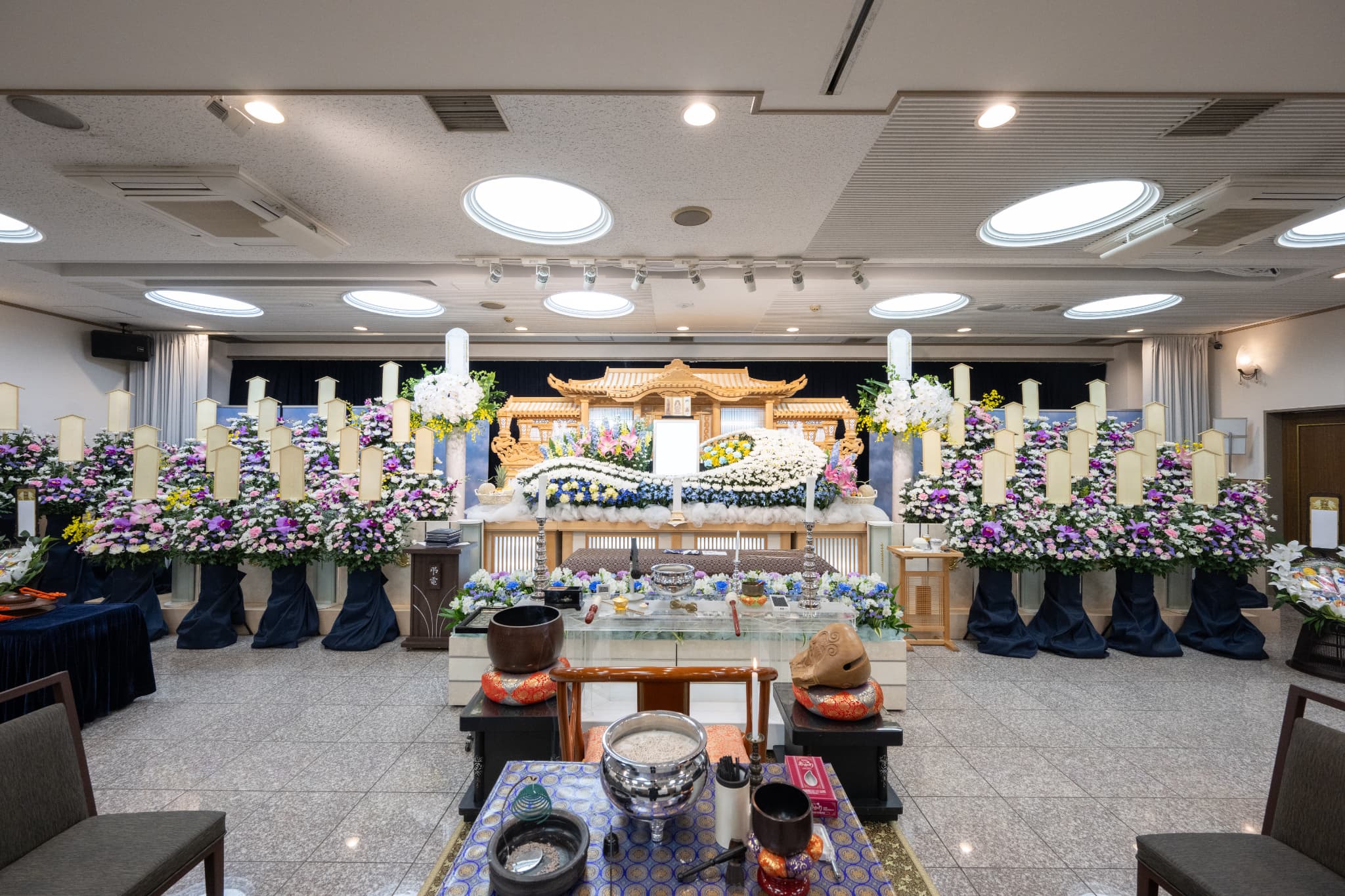 あんしん祭典　船堀駅前 祭壇