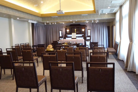 福山神辺家族葬ホール 式場
