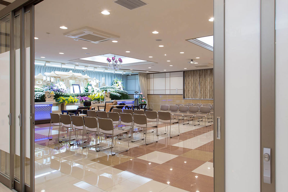 六地蔵ホール 式場2