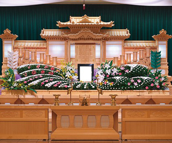 高岡駅南ホール 祭壇