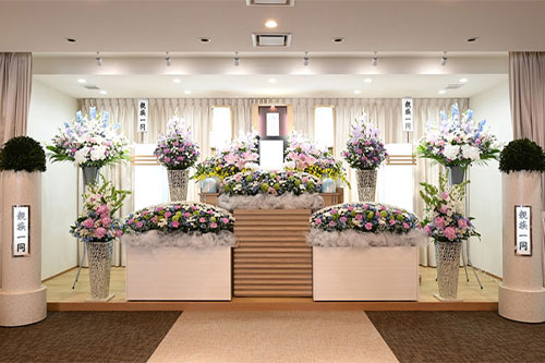 宇治家族葬ホール 祭壇