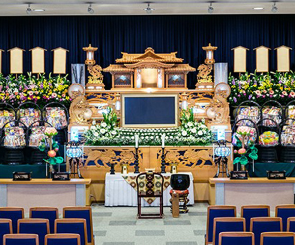 想送会館入善 祭壇