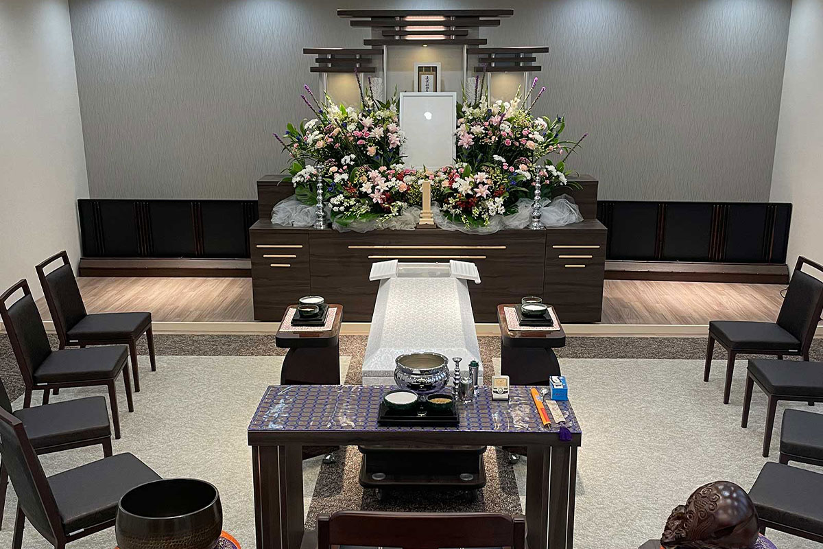 福知山家族葬ホール 式場2